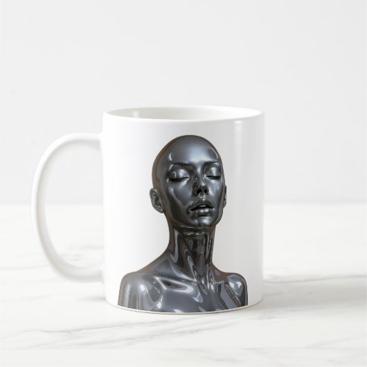 Chrome Sereniteit Koffiemok (Links)