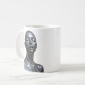 Chrome Serenity Koffiemok (Voorkant links)