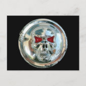 CHROME SKULL BRIEFKAART (Voorkant)