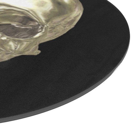 Chrome Skull Cutting Board Snijplank (Hoek)