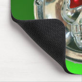 CHROME SKULL, Green Emerald Muismat (Hoek)