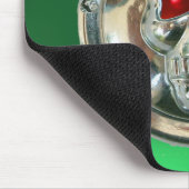 CHROME SKULL, Green Jade Muismat (Hoek)