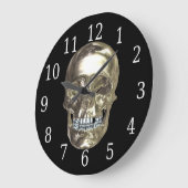 Chrome Skull  Grote Klok (Hoek)