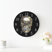 Chrome Skull  Grote Klok (Huis)