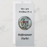 CHROME SKULL HALLOWEEN PARTIJ