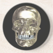 Chrome Skull Onderzetter (Voorkant)