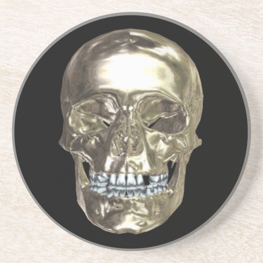 Chrome Skull Onderzetter (Voorkant)