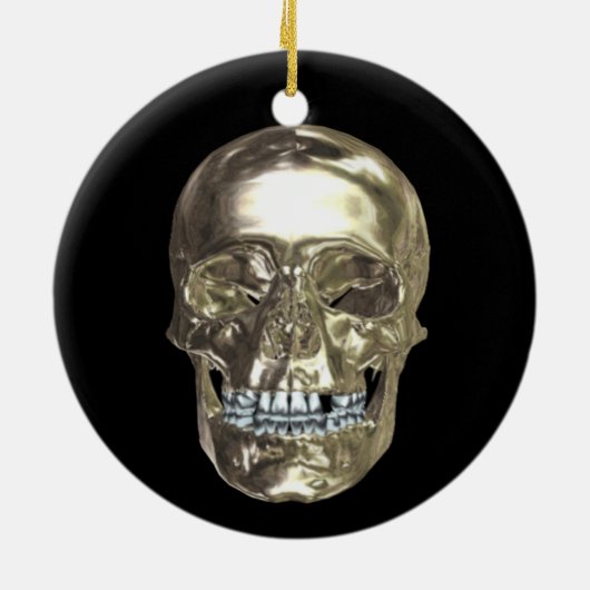 Chrome Skull Ornament (Achterkant)