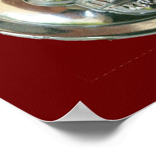 CHROME SKULL POSTER (Hoek)