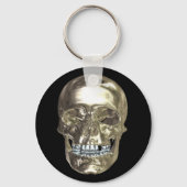 Chrome Skull Sleutelhanger (Voorkant)
