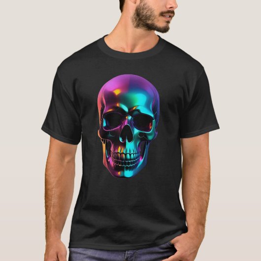 Chrome Skull T-Shirt (Voorkant)