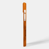 Chrome Sports Vist op Teak Wood Case-Mate iPhone Case (Achterkant / Links)