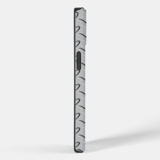 Chrome Steel Diamond Bord Case-Mate iPhone Case (Achterkant / Rechts)