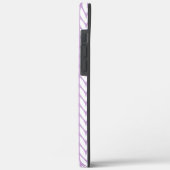 Chrome Stijl Kristal Roze Lint Bewustzijn Breiwerk Case-Mate iPhone Case (Achterkant / Links)