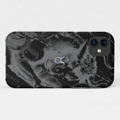 Chrome Stijl Stier Sterrenbeeld op Hevelius Decor Case-Mate iPhone Case (Achterkant (horizontaal))