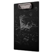 Chrome Style Aries Zodiac Sign on Hevelius Klembord (Links)