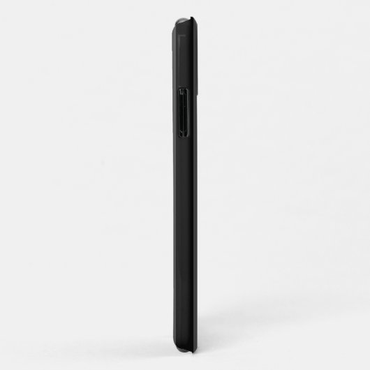 Chrome Style Black Ribbon Awareness Case-Mate iPhone Case (Achterkant/rechts)