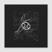 Chrome Style Cancer Zodiac Sign on Hevelius 1690 (Voorkant)