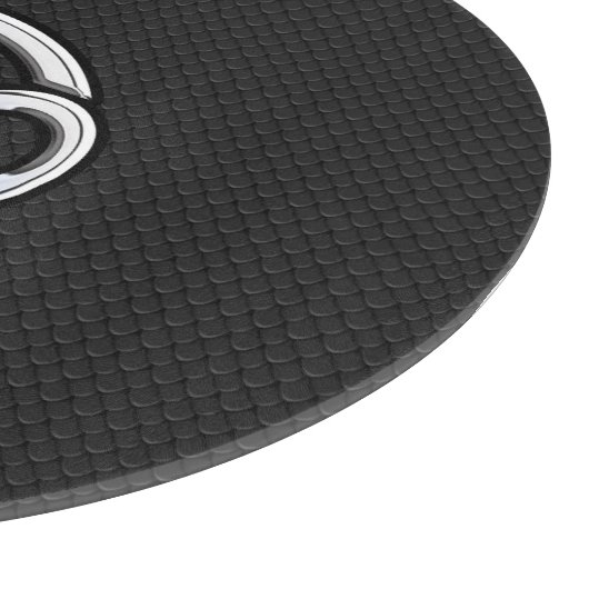 Chrome Style Cancer Zodiasymbool Snijplank (Hoek)