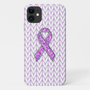 Chrome Style Crystals roze lintruwheid kit iPhone 11 Hoesje