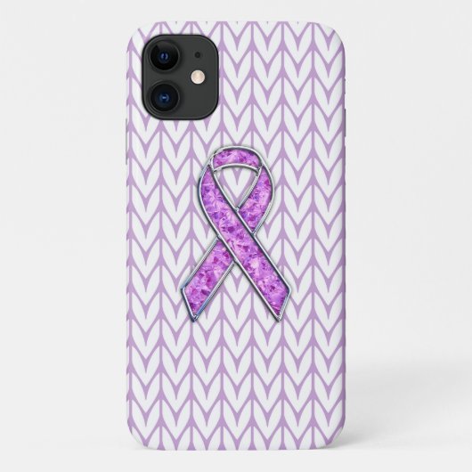 Chrome Style Crystals roze lintruwheid kit Case-Mate iPhone Case (Achterkant)