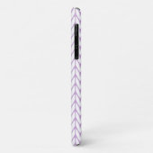 Chrome Style Crystals roze lintruwheid kit Case-Mate iPhone Case (Achterkant/links)