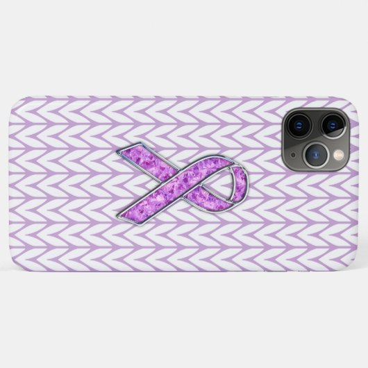 Chrome Style Crystals roze lintruwheid kit Case-Mate iPhone Case (Achterkant (horizontaal))