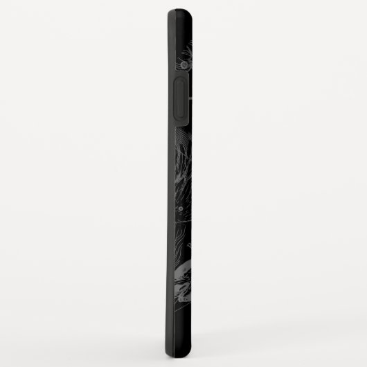 Chrome Style Pisces Zodiac Sign on Hevelius Case-Mate iPhone Case (Achterkant/rechts)