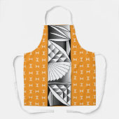Chrome Sunrise op Sinaasappel Schort (Voorkant)