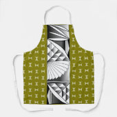 Chrome Sunrise voor olijven Schort (Voorkant)