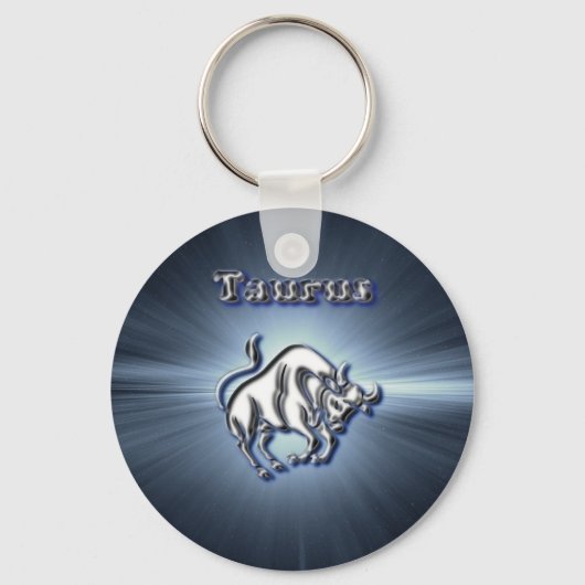 Chrome Taurus Sleutelhanger (Voorkant)