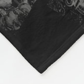 Chrome Taurus Zodiac Sign on Hevelius Style Fleece Deken (Hoek)