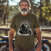 Chrome To The Bone | Vintage Biker Olijfgroen 
