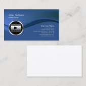 Chrome Video Clip Icon Video Editor Visitekaartje (Voorkant / Achterkant)