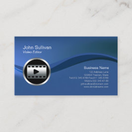 Chrome Video Clip Icon Video Editor Visitekaartje