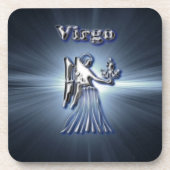 Chrome Virgo Drankjes Onderzetter (Voorkant)