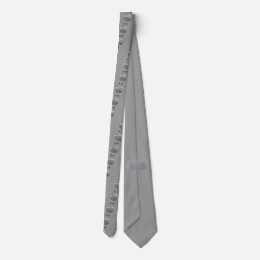 Chrome Vrede hand Stropdas (Achterkant)