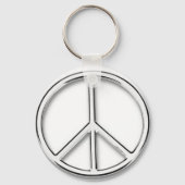 chrome vredes-sleutelhanger sleutelhanger (Voorkant)