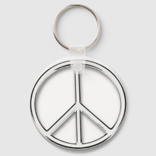 chrome vredes-sleutelhanger sleutelhanger