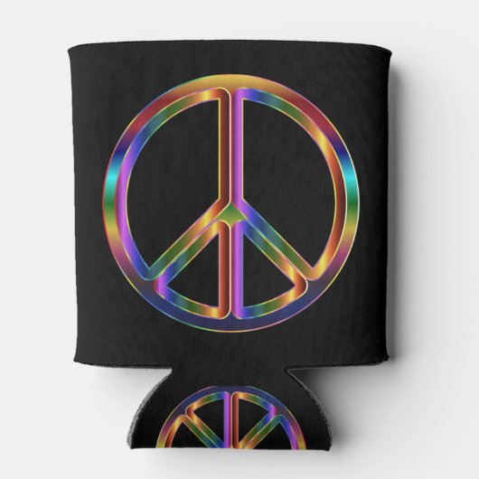 Chrome-vredesteken Blikjeskoeler (Achterkant)