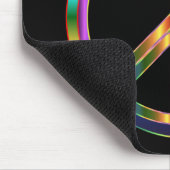 Chrome-vredesteken Muismat (Hoek)