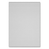 Chrome White Ribbon Awareness Carbon Fiber Print Kaart (Achterkant)