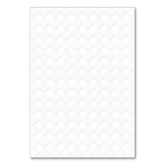 Chrome White Ribbon Awareness on Checkers Print Kaart (Achterkant)