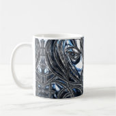 Chrome Wolf Manen Wrap Koffiemok (Links)