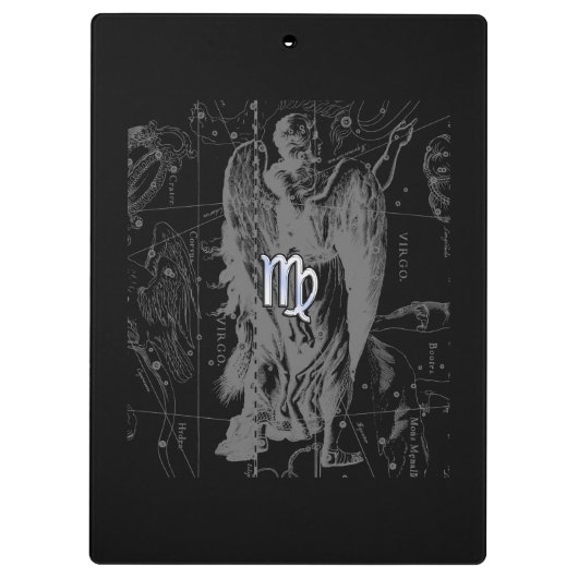 Chrome ziet er vigo Zodiac Sign op Hevelius uit Klembord (Achterkant)