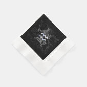 Chrome zoals Aquarius Sign on Hevelius Map Servet (Hoek)