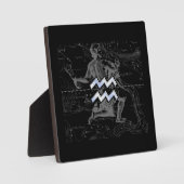 Chrome zoals Aquarius Sterrenbeeld op Hevelius Fotoplaat (Voorkant)