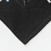 Chrome zoals Aquarius Zodiac Sign on Hevelius 1690 Fleece Deken (Hoek)