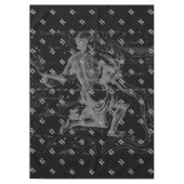 Chrome zoals Aquarius Zodiac Sign on Hevelius 1690 Tafelkleed (Voorkant)