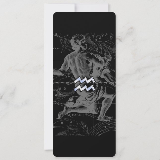 Chrome zoals Aquarius Zodiac Sign op Hevelius (Voorkant)